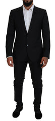 Dolce & Gabbana Black Single Breasted 2 Piece MARTINI Suit -   -  Dolce & Gabbana.