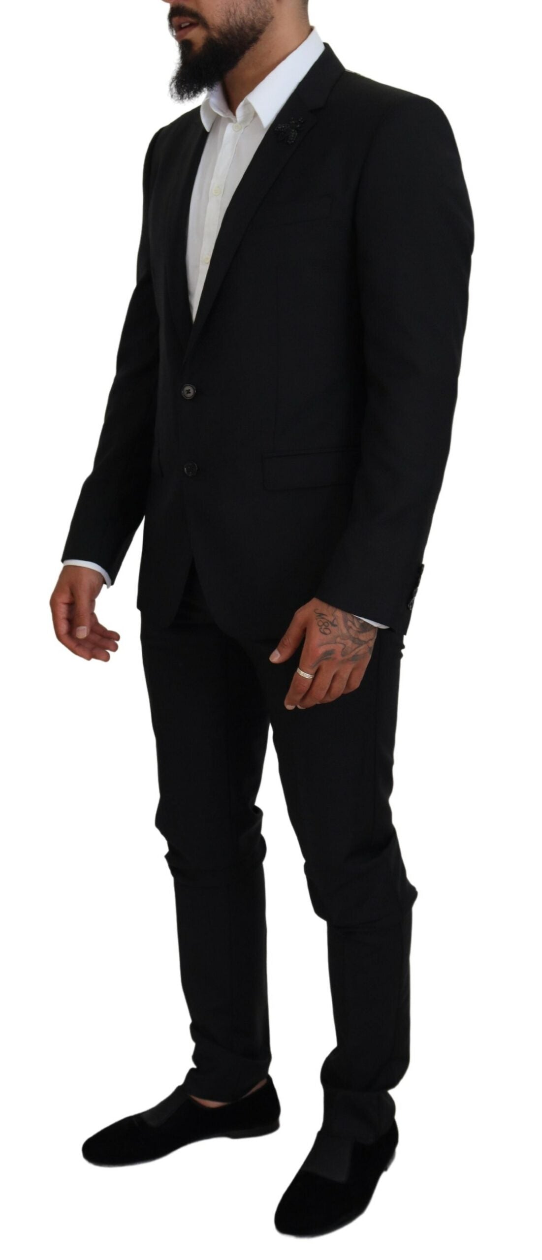 Dolce & Gabbana Black Single Breasted 2 Piece MARTINI Suit -   -  Dolce & Gabbana.