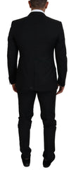 Dolce & Gabbana Black Single Breasted 2 Piece MARTINI Suit -   -  Dolce & Gabbana.