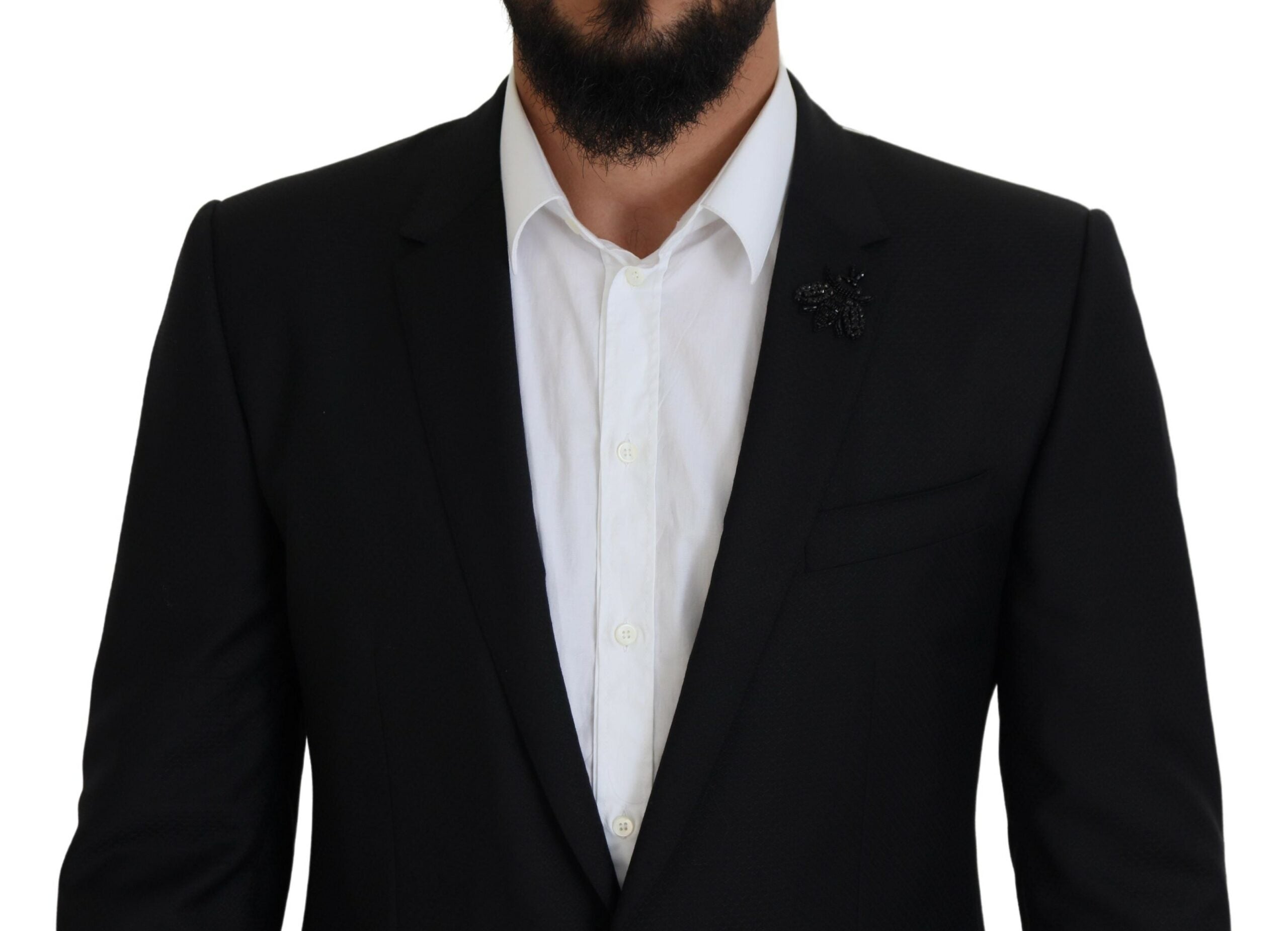Dolce & Gabbana Black Single Breasted 2 Piece MARTINI Suit -   -  Dolce & Gabbana.