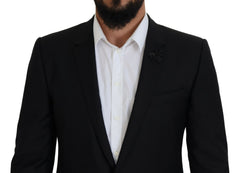 Dolce & Gabbana Black Single Breasted 2 Piece MARTINI Suit -   -  Dolce & Gabbana.