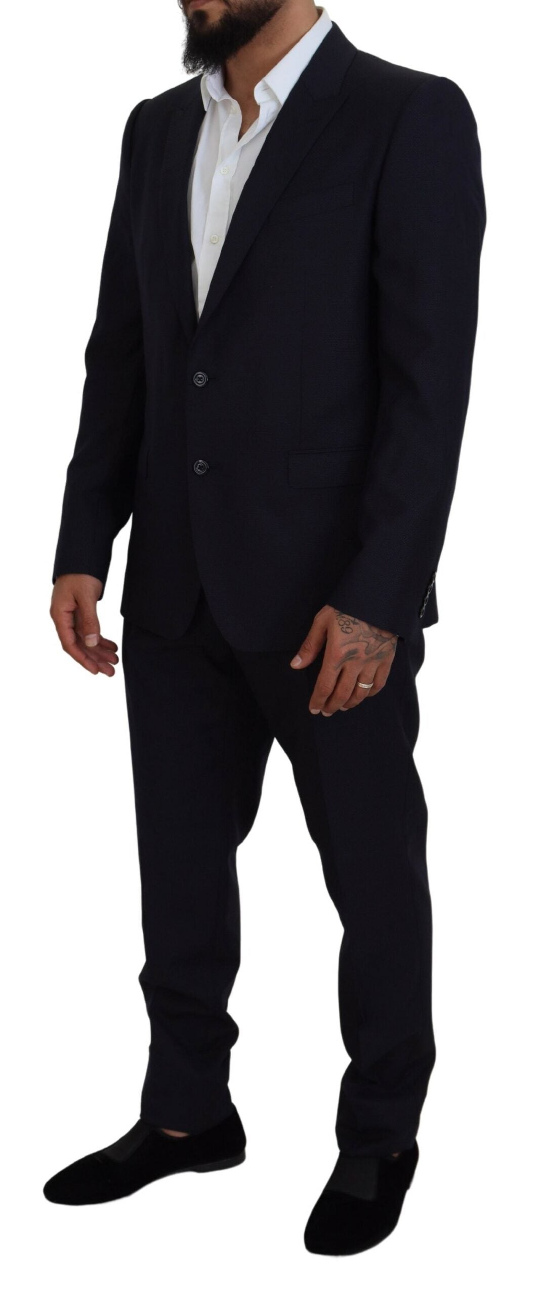 Dolce & Gabbana Blue Single Breasted 2 Piece MARTINI Suit -   -  Dolce & Gabbana.