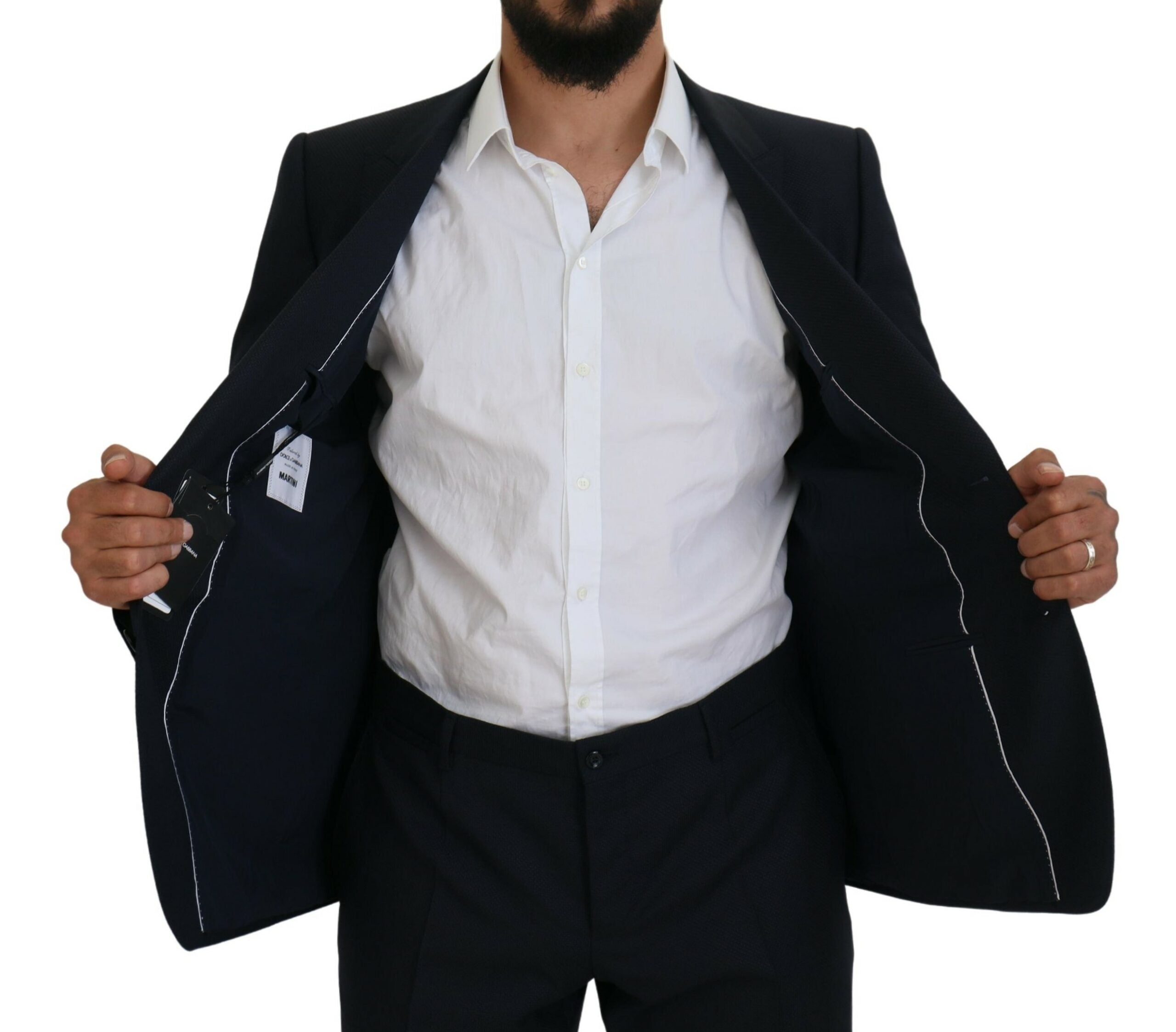 Dolce & Gabbana Blue Single Breasted 2 Piece MARTINI Suit -   -  Dolce & Gabbana.