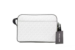 Michael Kors Cooper Small Bright White Palm Signature PVC Utility Crossbody Bag -  Luxury Cross Body Bag for Women -  Michael Kors.