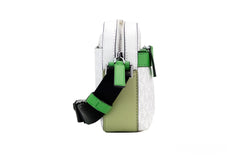Michael Kors Cooper Small Bright White Palm Signature PVC Utility Crossbody Bag -  Luxury Cross Body Bag for Women -  Michael Kors.