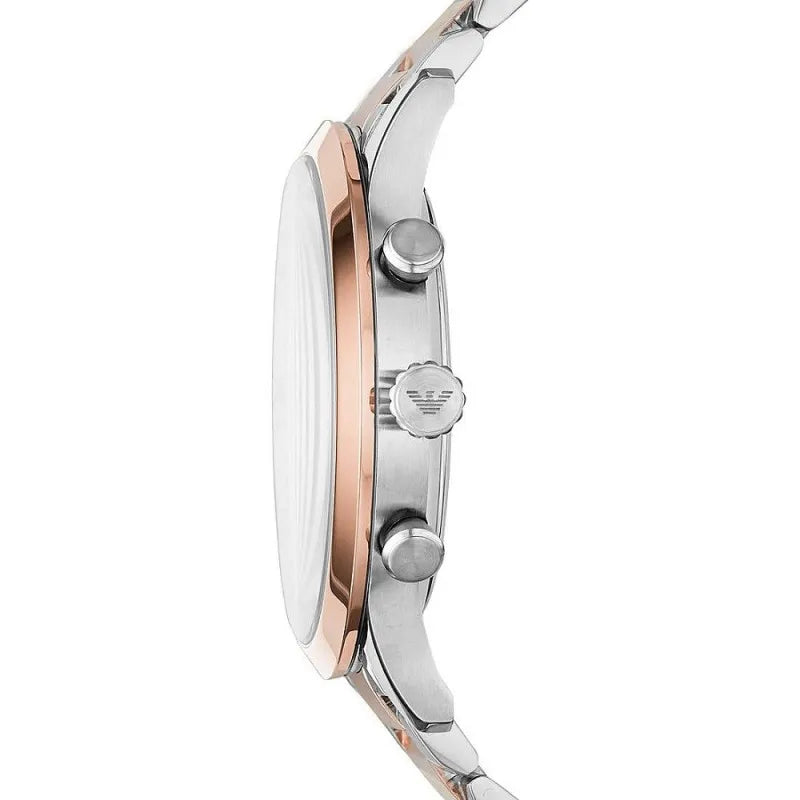 Emporio Armani Elegant Two-Tone Timepiece for Men -   -  Emporio Armani.