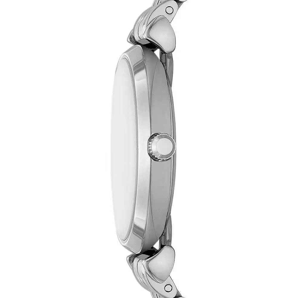 Emporio Armani Elegant Silver-Toned Women's Watch -   -  Emporio Armani.