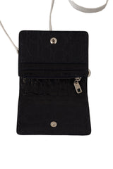 Dolce & Gabbana Blue White Caiman Leather Strap Card Holder Wallet -  Leather Wallet for Men -  Dolce & Gabbana.