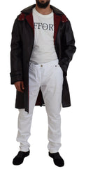 Dolce & Gabbana Black Trench Hooded Parka Cotton Jacket -   -  Dolce & Gabbana.
