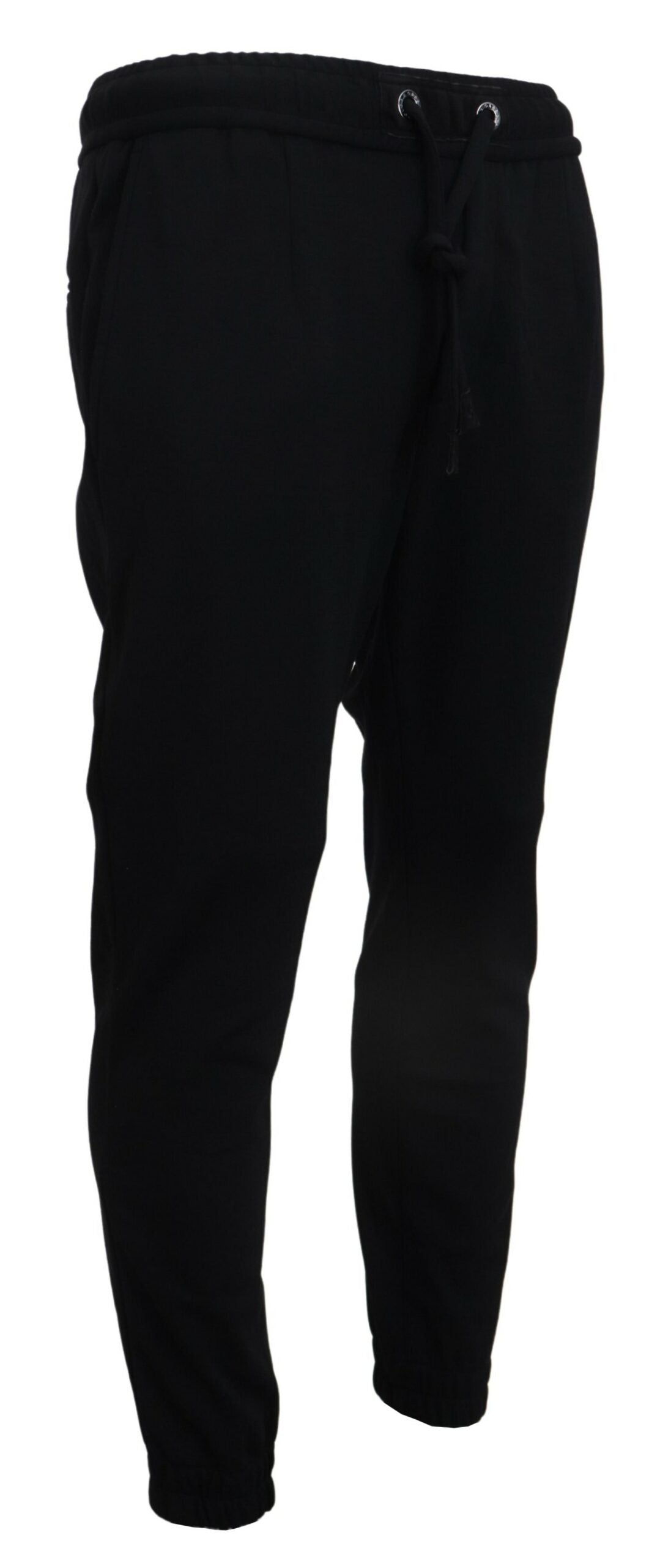 Dolce & Gabbana Black Mens Sport Wool Sweatpants Pants -   -  Dolce & Gabbana.