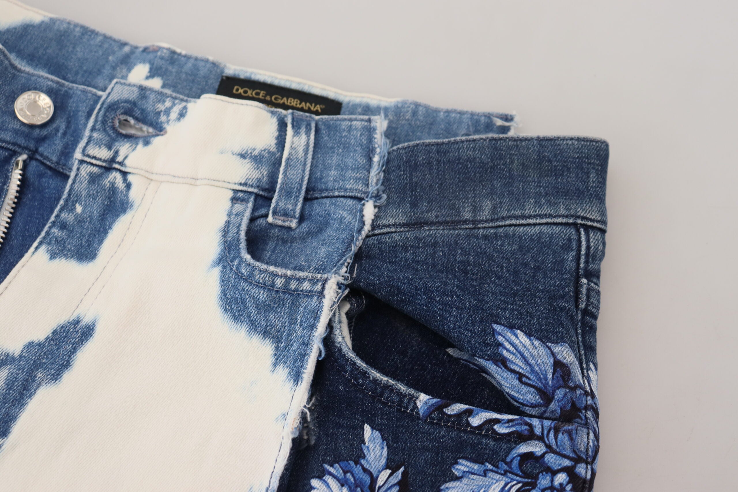 Dolce & Gabbana Blue Ceasar Denim Cotton Loose Fit Jeans -   -  Dolce & Gabbana.