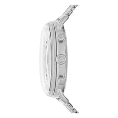 Emporio Armani Sophisticated Silver Steel Chronograph Watch -   -  Emporio Armani.