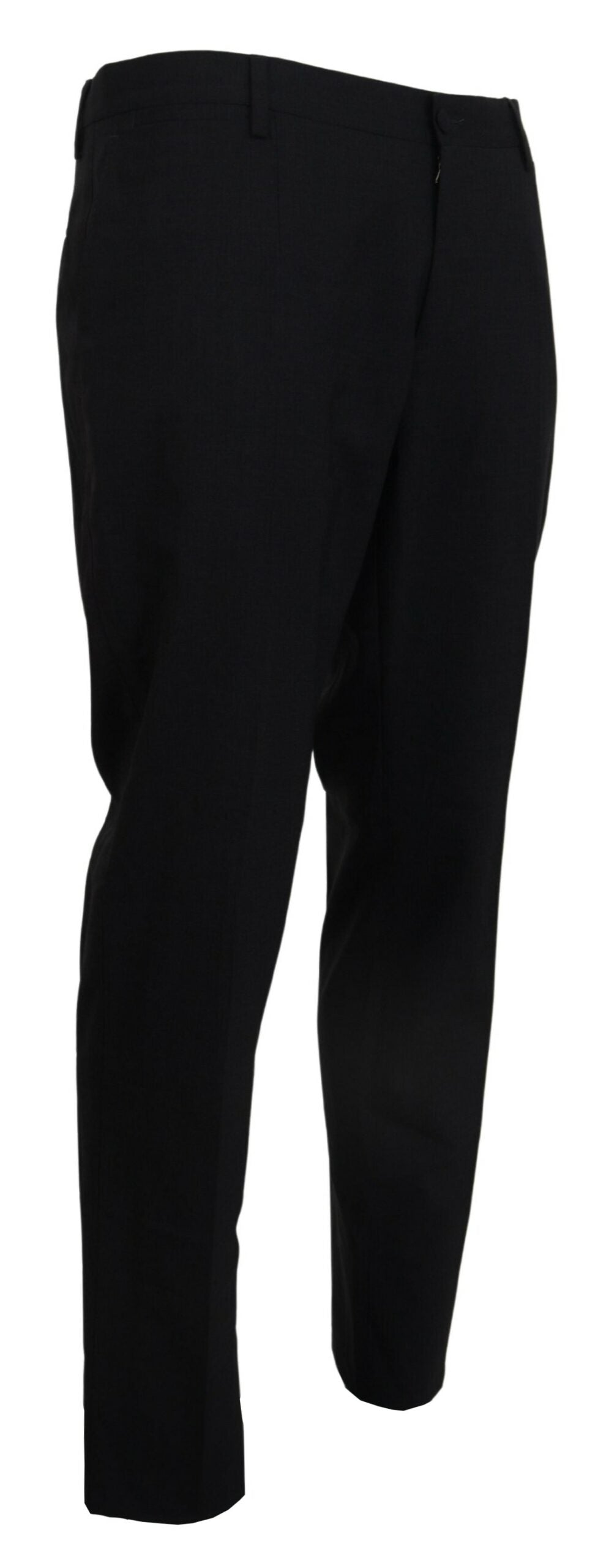 Dolce & Gabbana Gray Wool Stretch Dress Formal Slim Fit Pant -   -  Dolce & Gabbana.