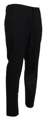 Dolce & Gabbana Gray Wool Stretch Dress Formal Slim Fit Pant -   -  Dolce & Gabbana.
