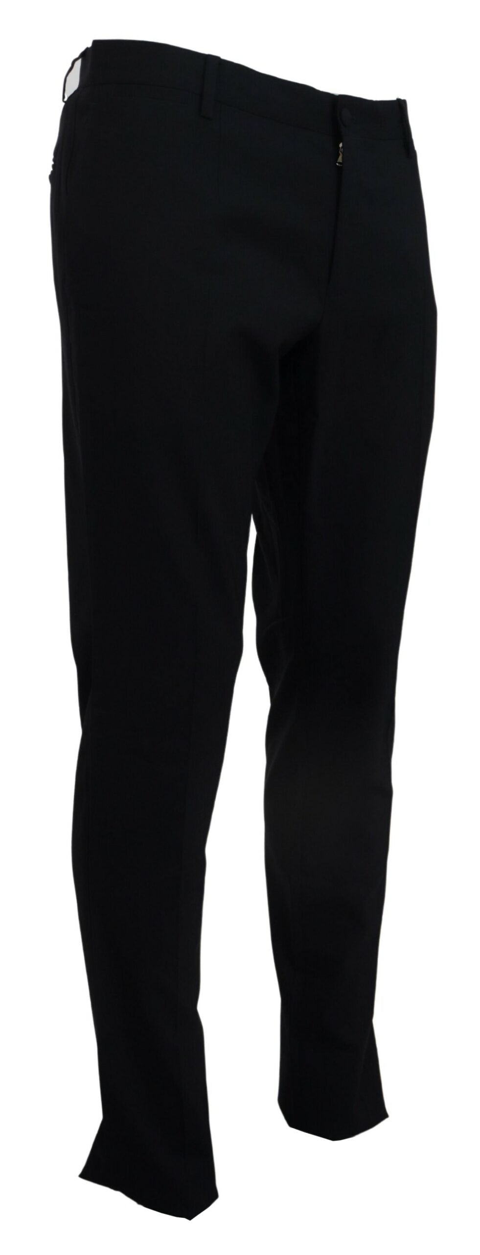 Dolce & Gabbana Blue Wool Stretch Dress Formal Slim Fit Pant -   -  Dolce & Gabbana.