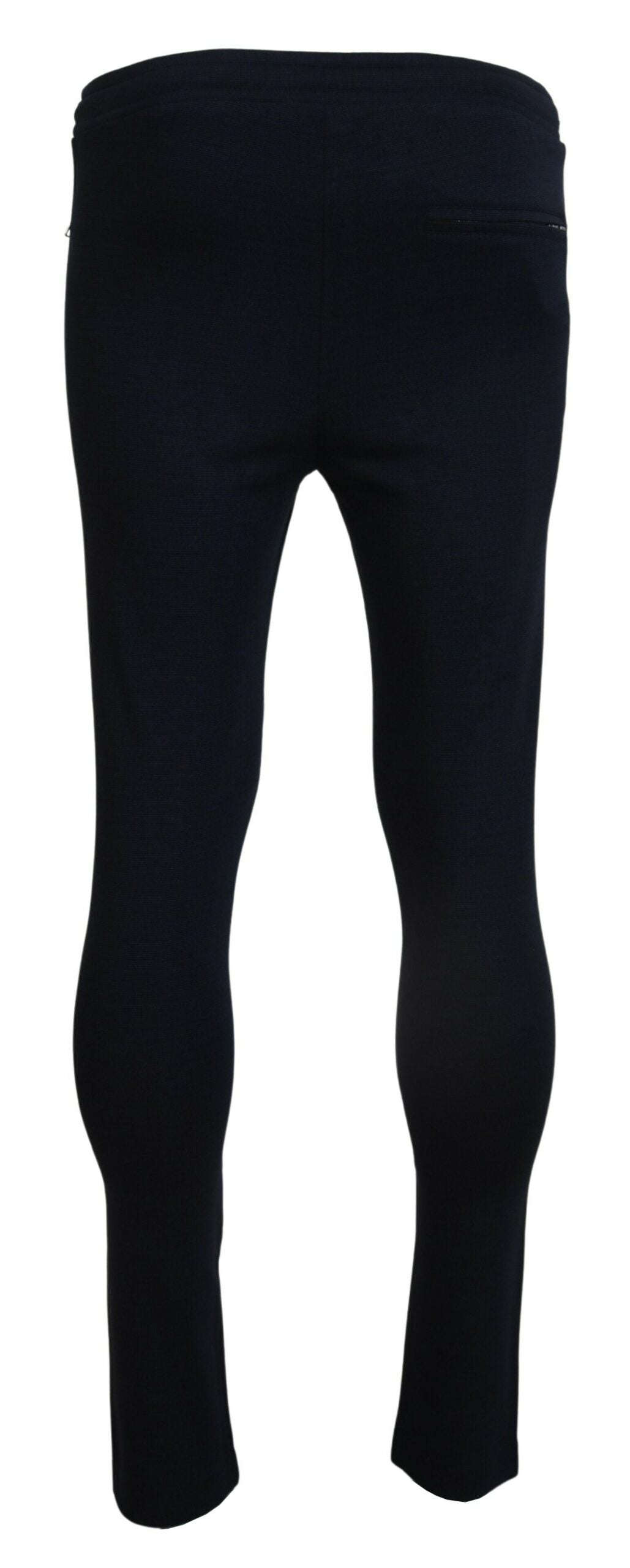 Dolce & Gabbana Blue Mens Sport Cotton Sweatpants Pants -   -  Dolce & Gabbana.