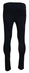 Dolce & Gabbana Blue Mens Sport Cotton Sweatpants Pants -   -  Dolce & Gabbana.