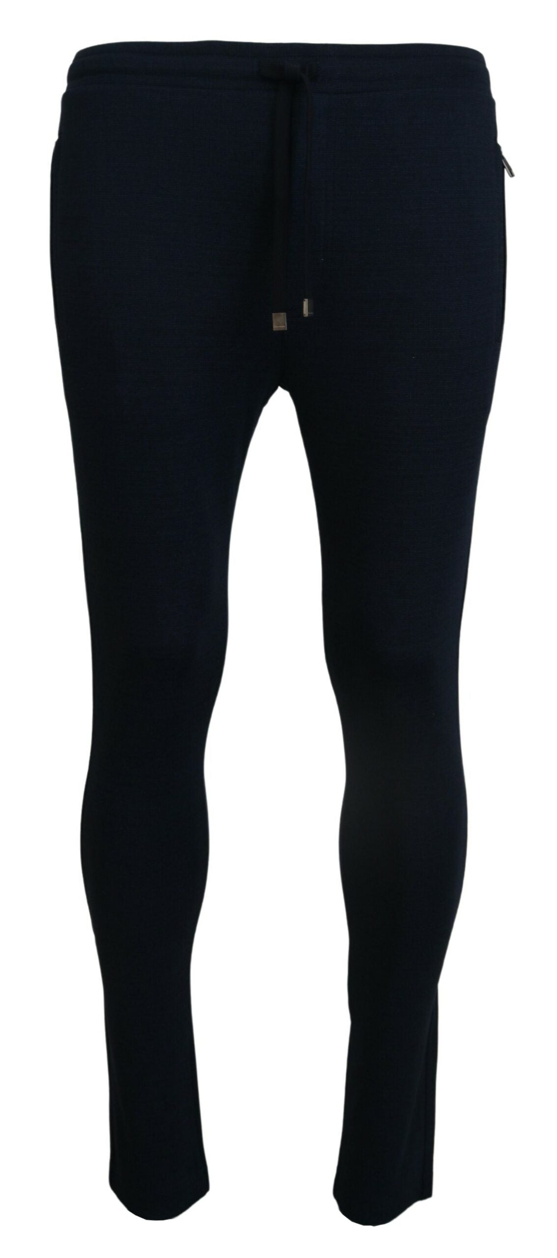Dolce & Gabbana Blue Mens Sport Cotton Sweatpants Pants -   -  Dolce & Gabbana.