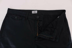GF Ferre Blue Cotton Stretch Chinos Pants -   -  GF Ferre.