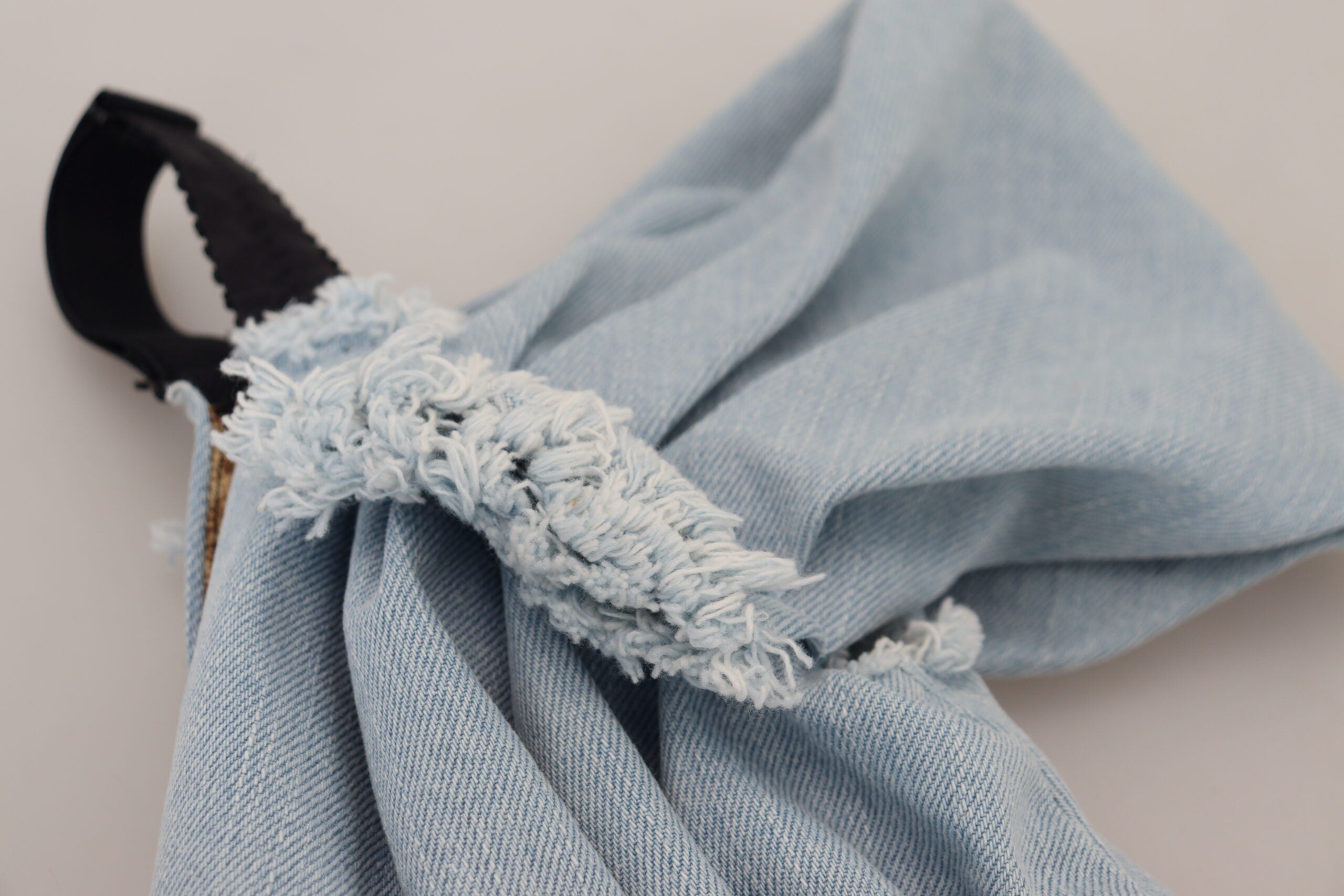 Dolce & Gabbana Two Tone Blue Patchwork Denim Mini Dress -   -  Dolce & Gabbana.