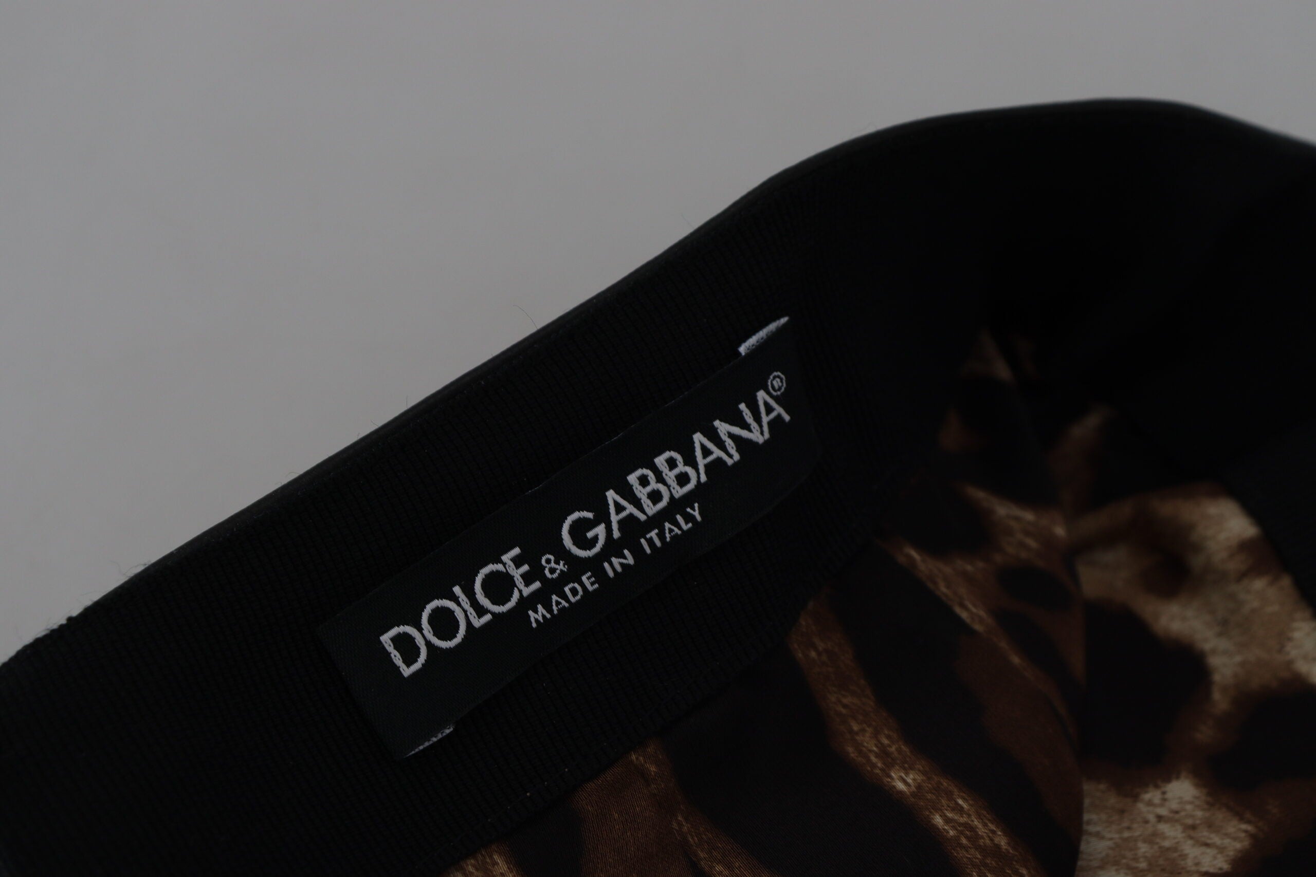 Dolce & Gabbana Black Lambskin Leather A-line Mini Skirt -   -  Dolce & Gabbana.