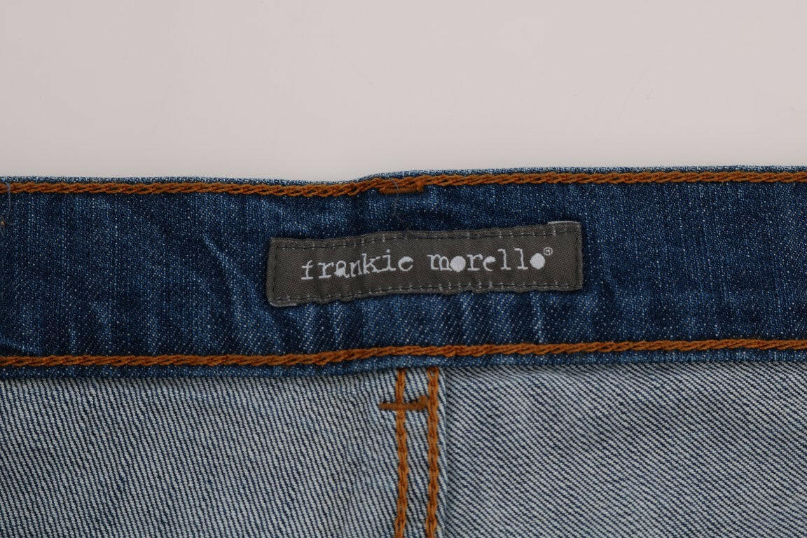 Frankie Morello Blue Wash Perth Slim Fit Jeans -   -  Frankie Morello.