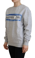 Philippe Model Gray Printed Long Sleeves Pullover Sweater -   -  Philippe Model.