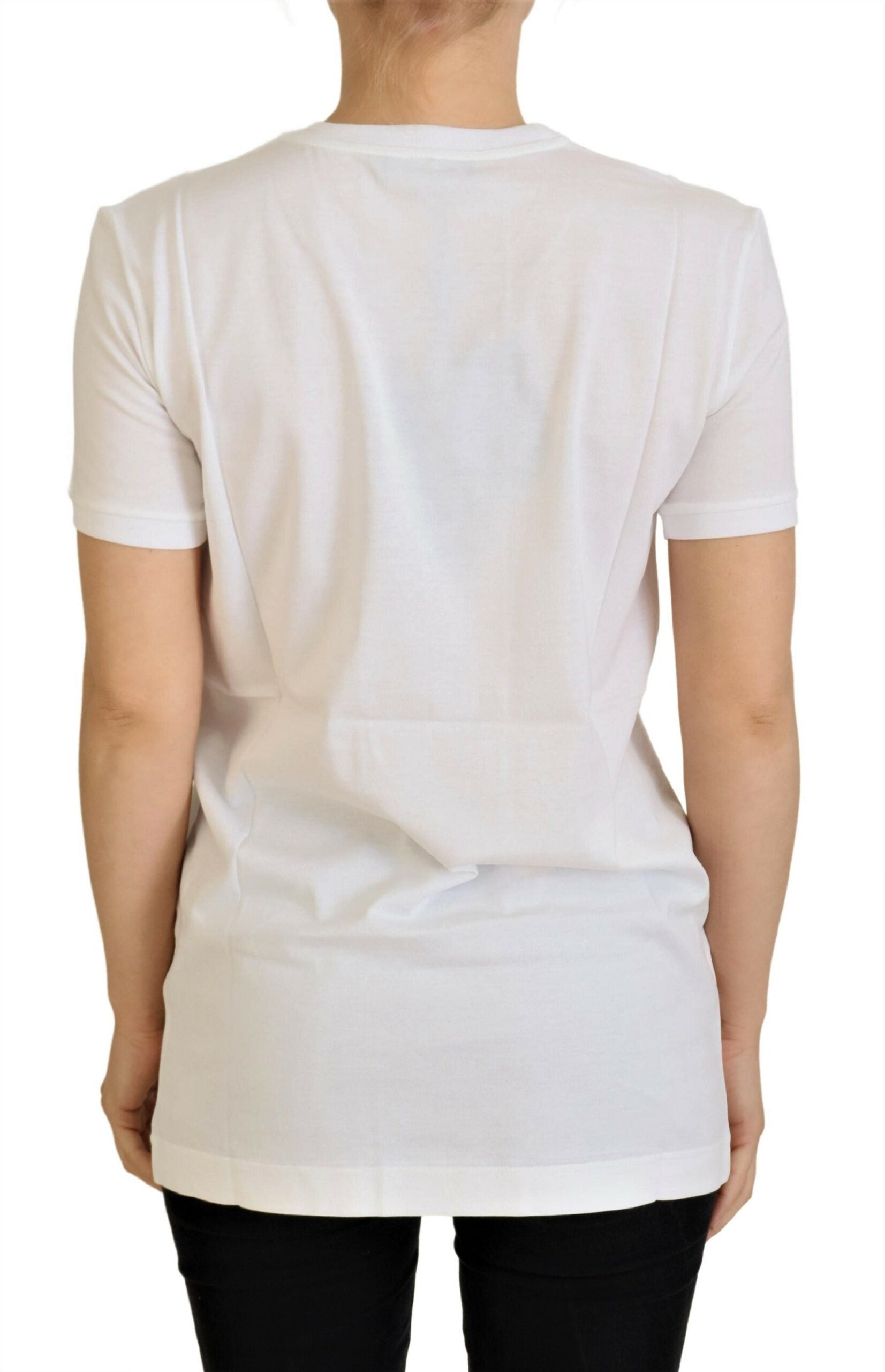 Dolce & Gabbana White Cotton DG Loves SUD  T-shirt -   -  Dolce & Gabbana.