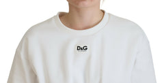 Dolce & Gabbana White Corset Stretch Cotton Top T-shirt -   -  Dolce & Gabbana.
