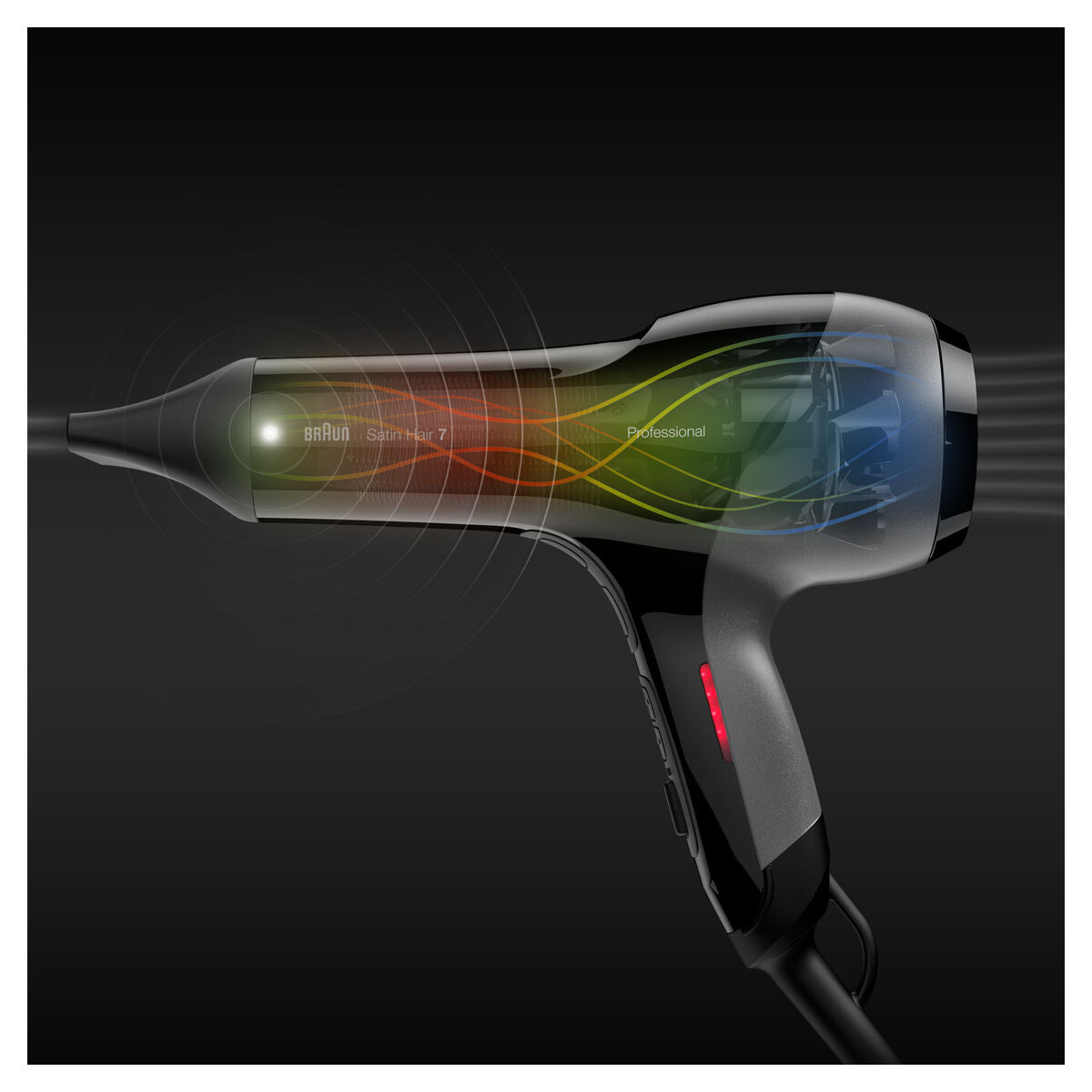 Hairdryer Braun Satin Hair 7 HD 780 2000 W Black -  Beauty, Hair care -  Braun.