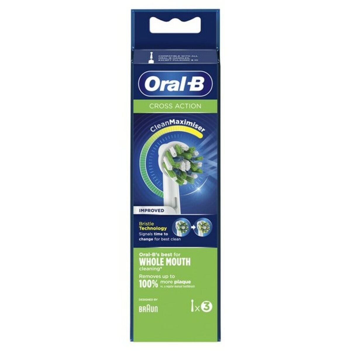 Spare for Electric Toothbrush Oral-B EB 50-3 FFS Cross Action -  Health and personal care, Oral care -  Oral-B.