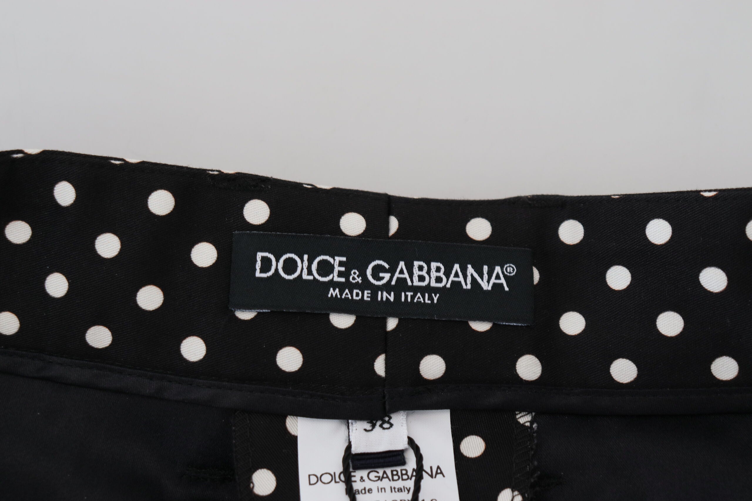 Dolce & Gabbana Multicolor Polka Dots High Waist  Pants -   -  Dolce & Gabbana.