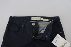 Acht Blue Cotton Skinny Low Waist Women Casual Denim Jeans -   -  Acht.