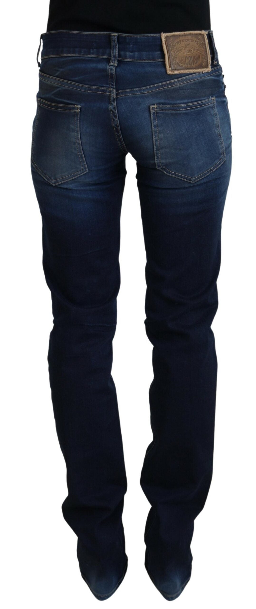 Just Cavalli Blue Cotton Women Casual Denim Jeans -   -  Just Cavalli.