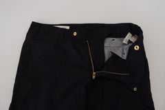 CYCLE Black Cotton Baggy High Waist Women Pants -   -  CYCLE.