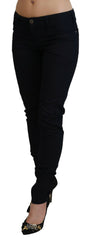 Costume National Black Low Waist Skinny Women Denim Jeans -   -  Costume National.