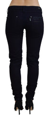 Costume National Black Low Waist Skinny Women Denim Jeans -   -  Costume National.