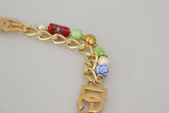 Dolce & Gabbana Gold Tone DG Logo Women Waist Chain Belt -   -  Dolce & Gabbana.