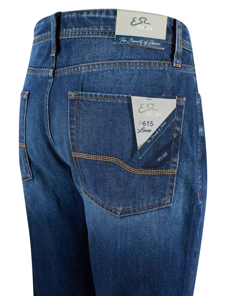 Yes Zee Blue Cotton Men's Jean -   -  Yes Zee.