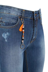 Yes Zee Blue Cotton Men's Slim-Fit Jeans -   -  Yes Zee.