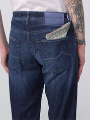 Jacob Cohen Elegant Light Blue Stretch Jeans -   -  Jacob Cohen.