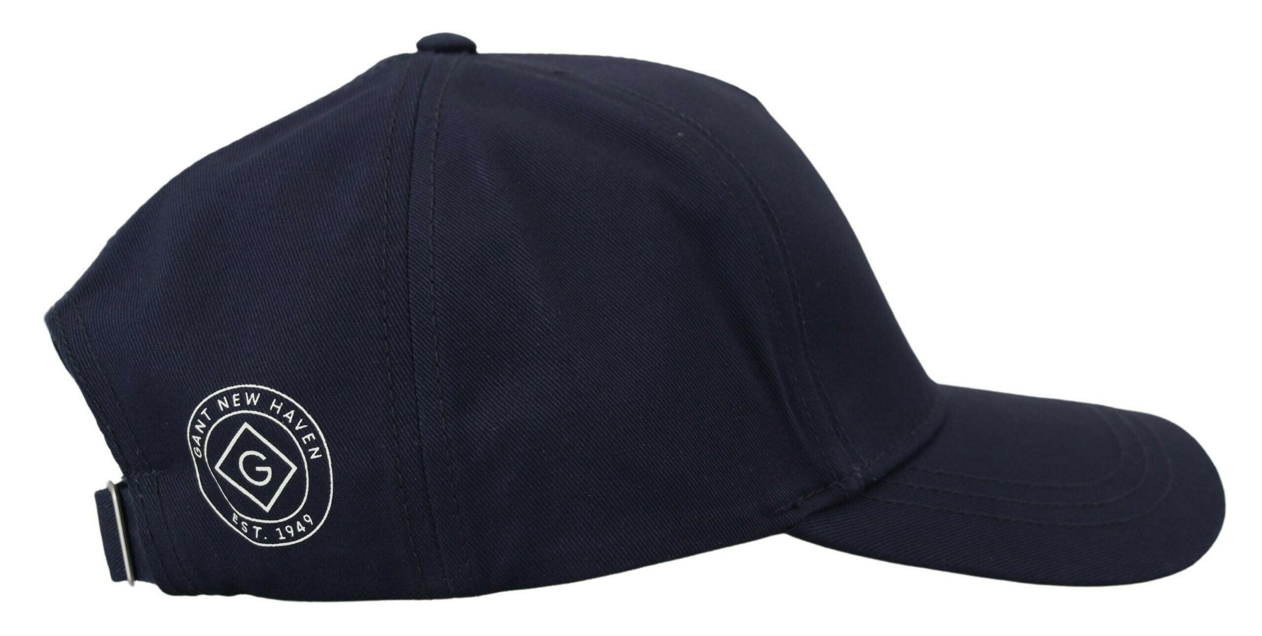 Gant Blue Cotton Logo Print Baseball Cap Casual Hat -   -  Gant.