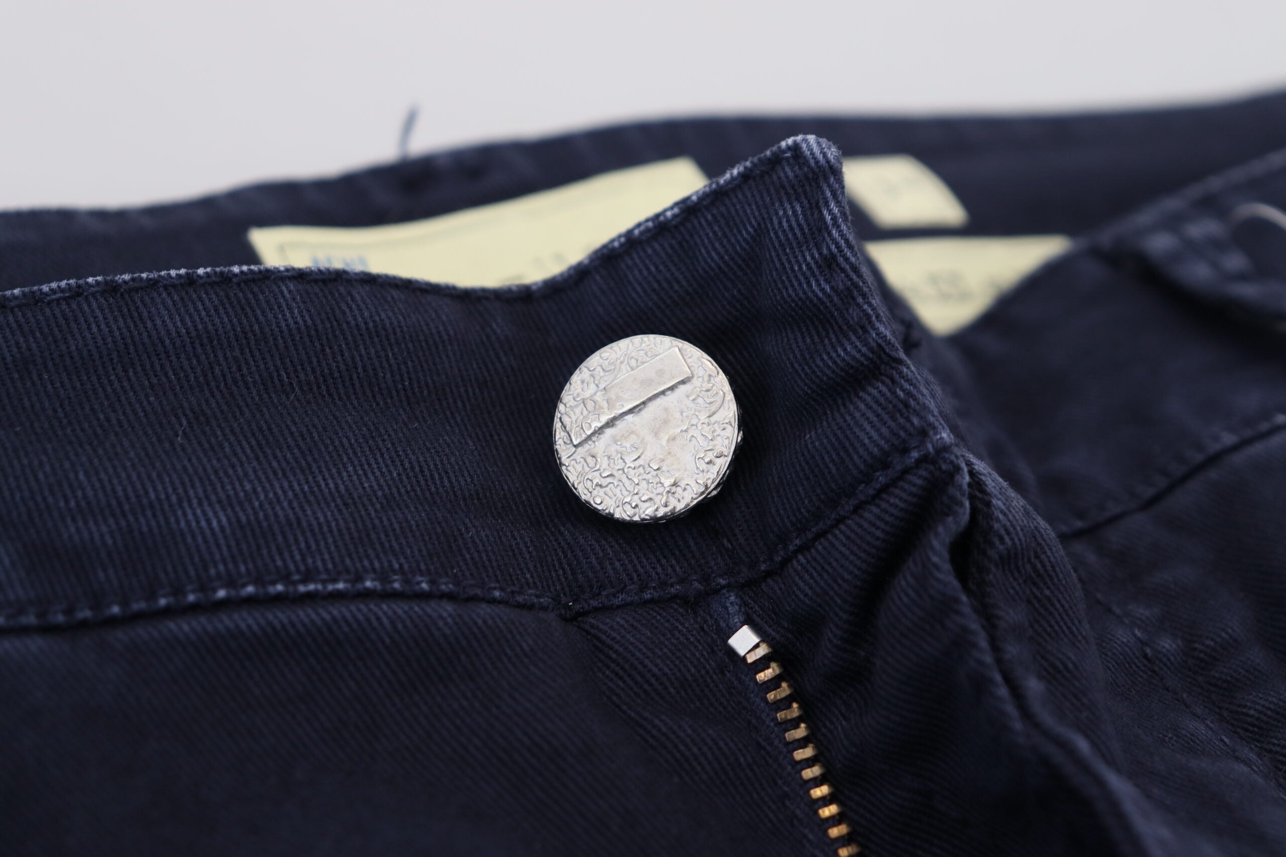 Acht Blue Cotton Tapered Slim Fit Men Casual Denim Jeans -   -  Acht.