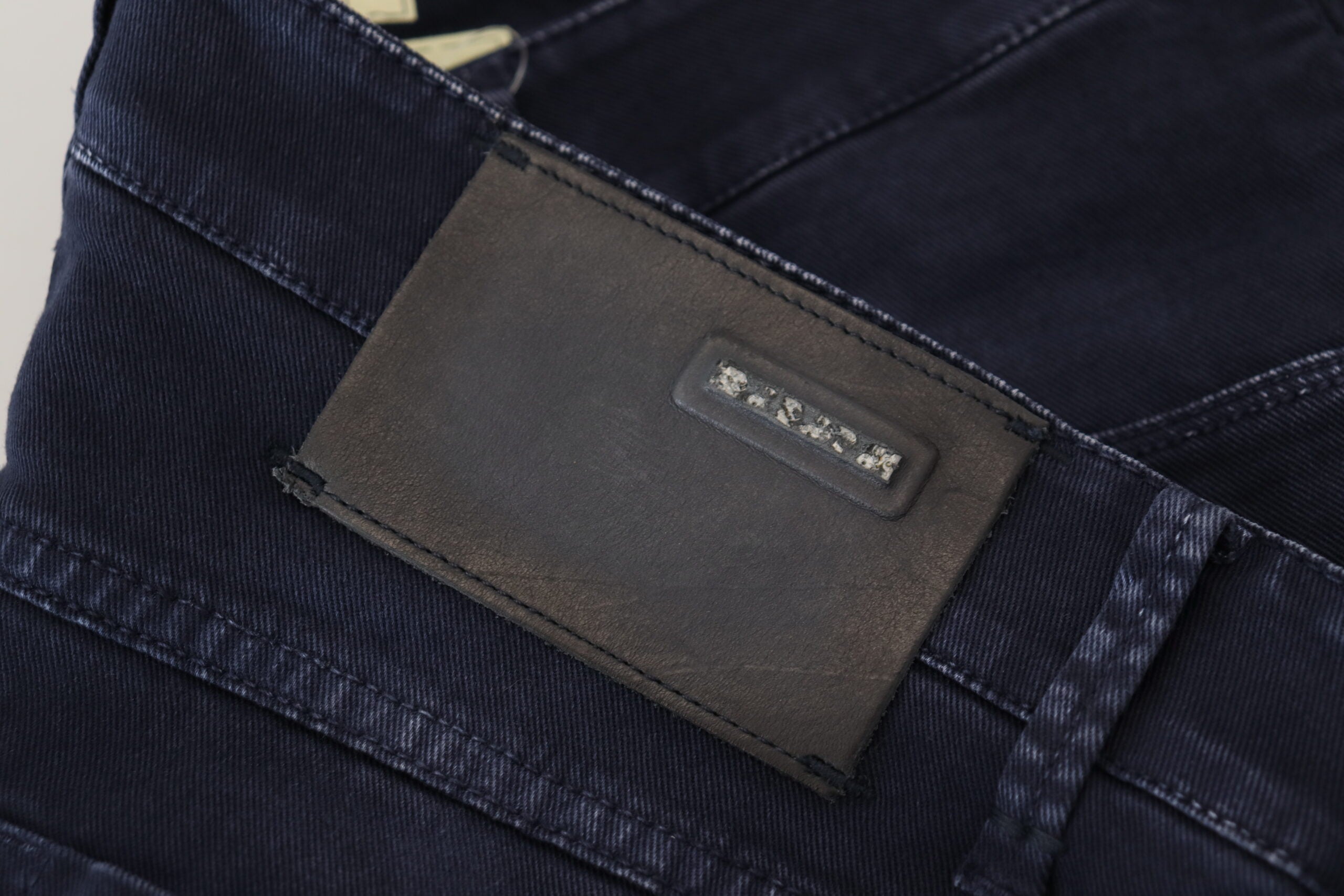 Acht Blue Cotton Tapered Slim Fit Men Casual Denim Jeans -   -  Acht.