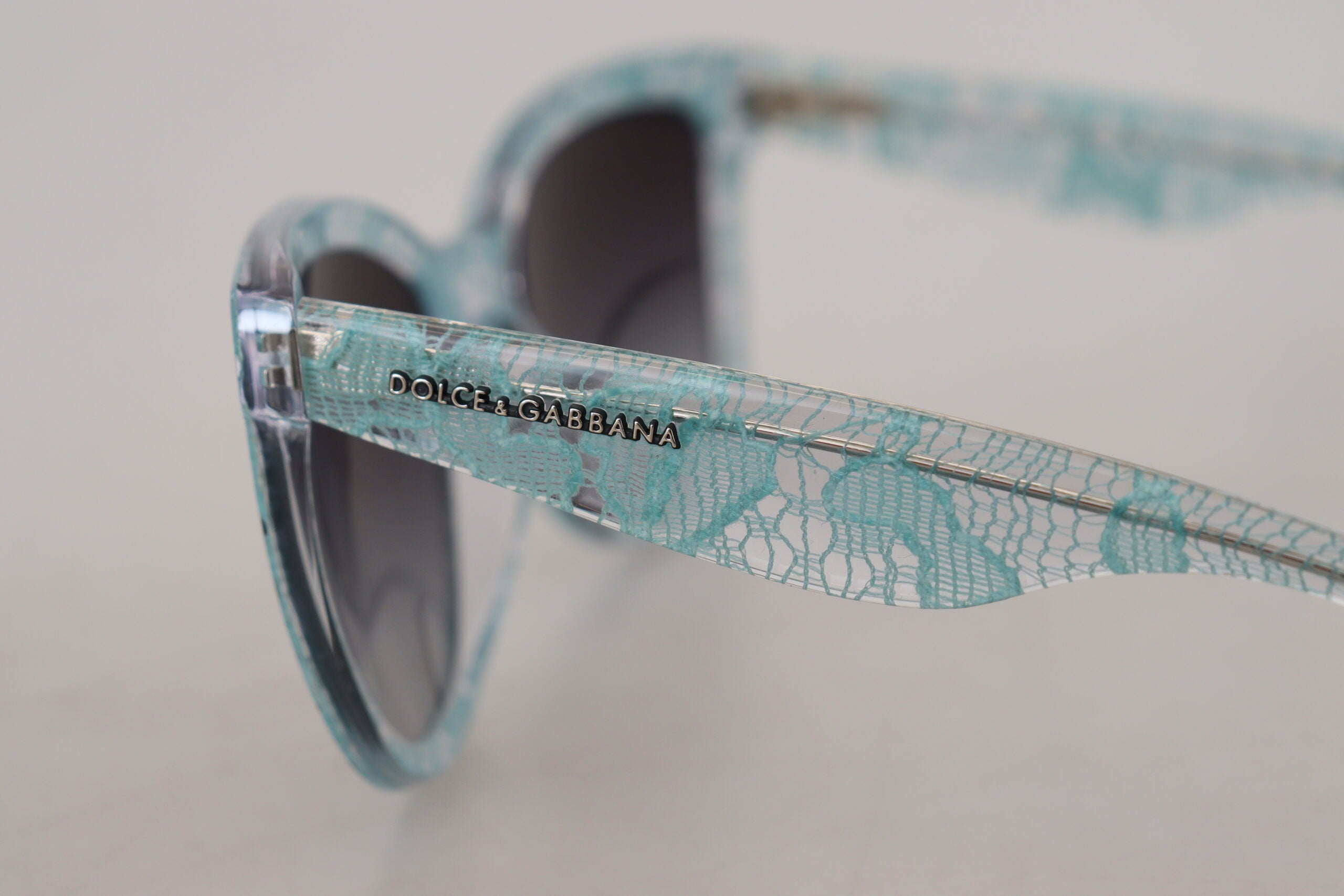 Dolce & Gabbana Blue DG4190 Lace Crystal Acetate Butterfly Sunglasses -  Jewellery, Women -  Dolce & Gabbana.