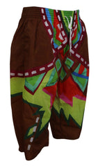 Dsquared² Multicolor Printed Men Beachwear Shorts Swimwear -   -  Dsquared².
