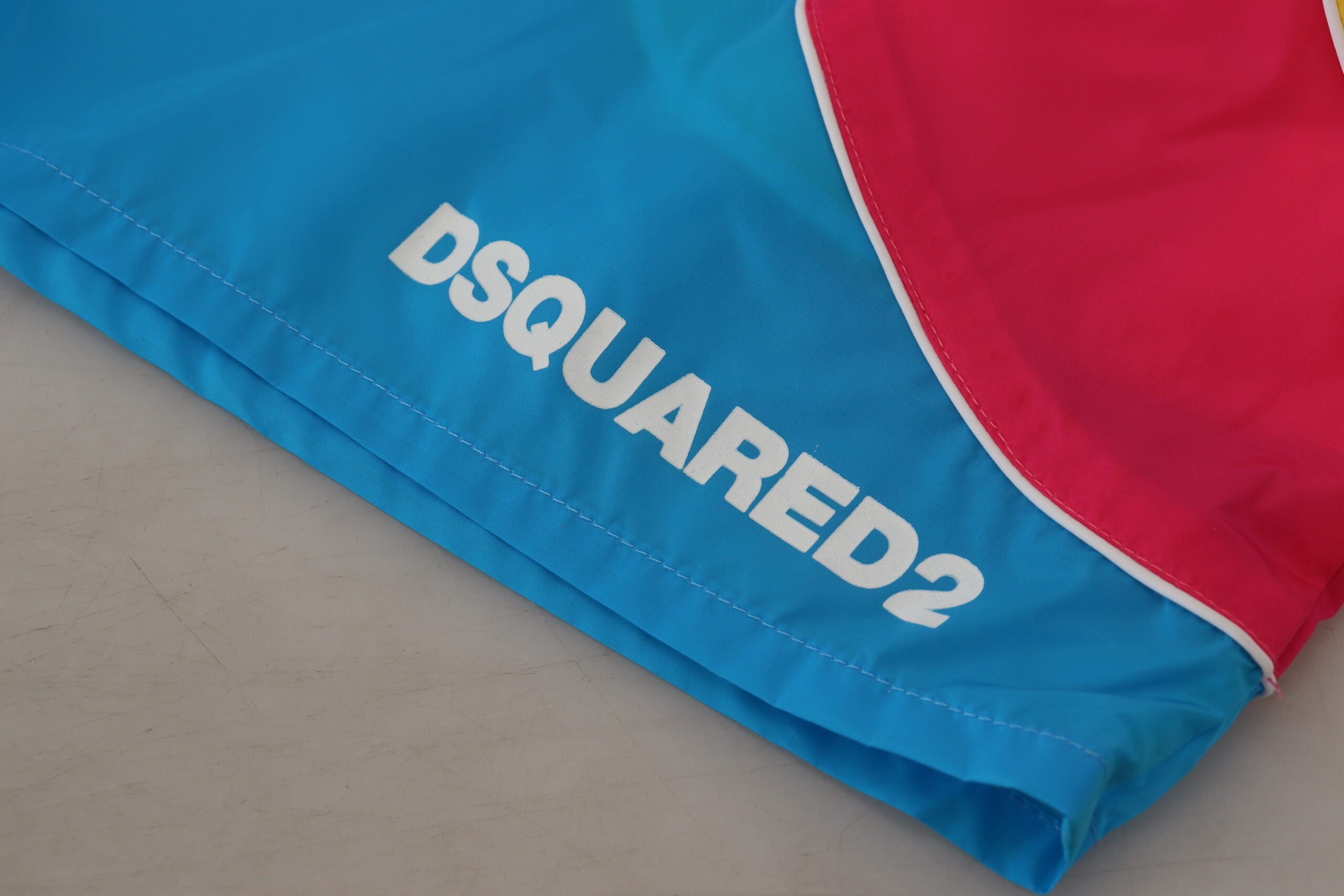 Dsquared² Multicolor Logo Print Men Beachwear Shorts Swimwear -   -  Dsquared².