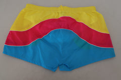 Dsquared² Multicolor Logo Print Men Beachwear Shorts Swimwear -   -  Dsquared².