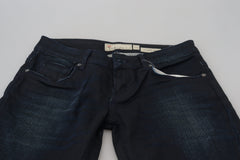 Acht Blue Low Waist Slim Fit Women Denim Jeans -   -  Acht.