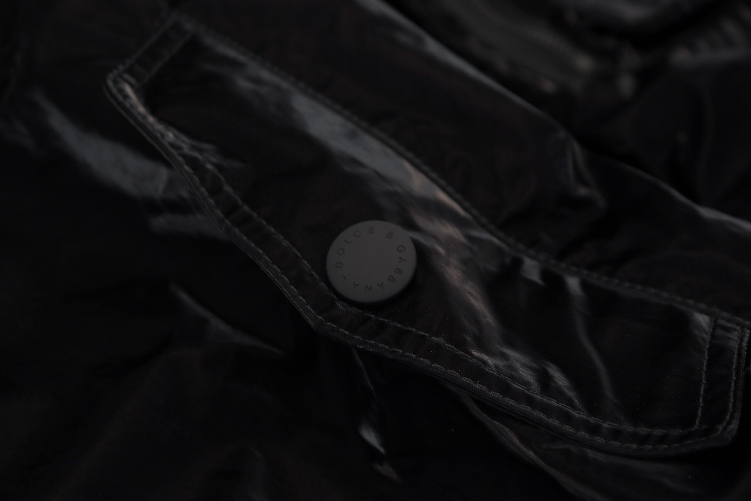 Dolce & Gabbana Black Nylon Hooded Full Zip Bomber Jacket -   -  Dolce & Gabbana.